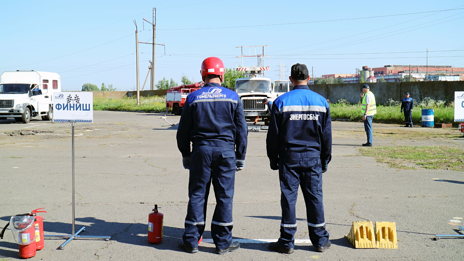 Областные соревнования по профессиональному мастерству среди водителей РУП « Гомельэнерго»